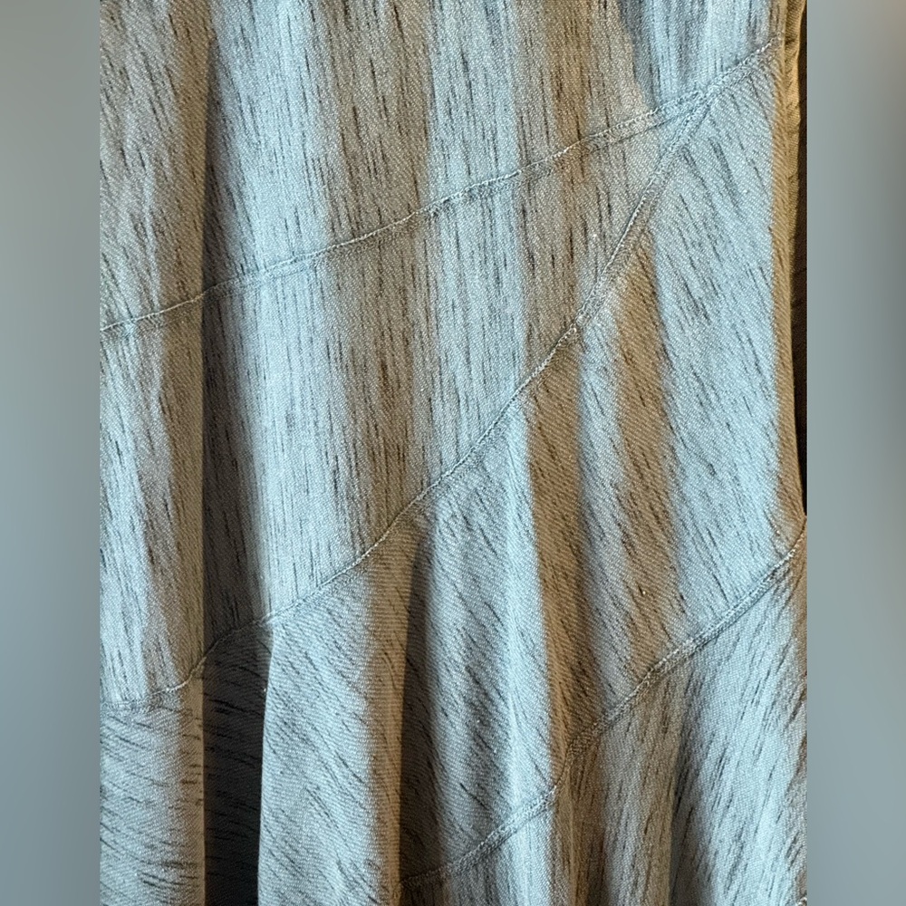 NWOT Soft Surroundings teal topper, M, unique boho, arty piece. Asymmetrical - Picture 13 of 15